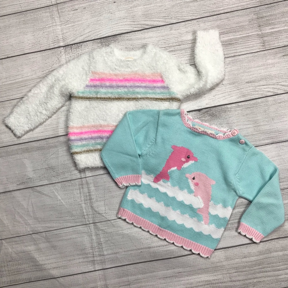 OshKosh & Zubels Girl Sweaters Sz 12 Mos - Picture 12 of 12